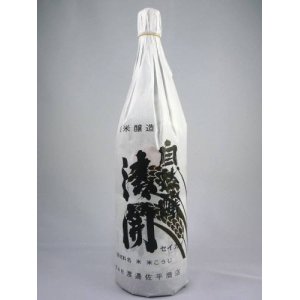 画像: 純米酒　自然醸　清開　1800ml