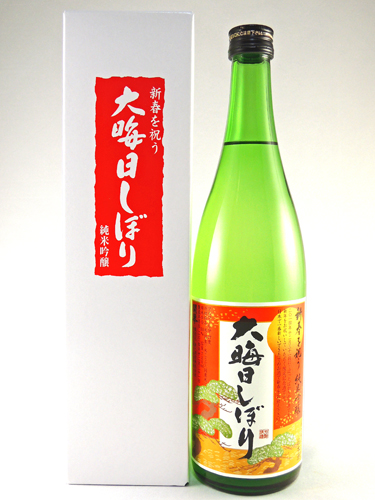 画像: 新酒！純米吟醸　無濾過生原酒　大晦日しぼり　720ml が入荷しました。