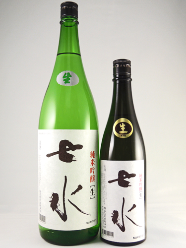 画像: 新酒！純米吟醸　荒濾過生原酒　七水（山田錦）（虎屋本店）720ml と 1800ml が入荷しました。